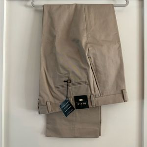 Men’s performance casual pants. Berle, size 37 waist. New with tags.